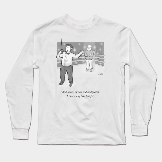 Boxing Beliefs Long Sleeve T-Shirt by ellisjrosen
